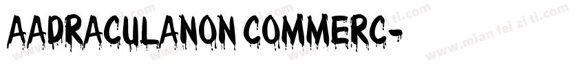 AaDraculaNon Commerc字体转换